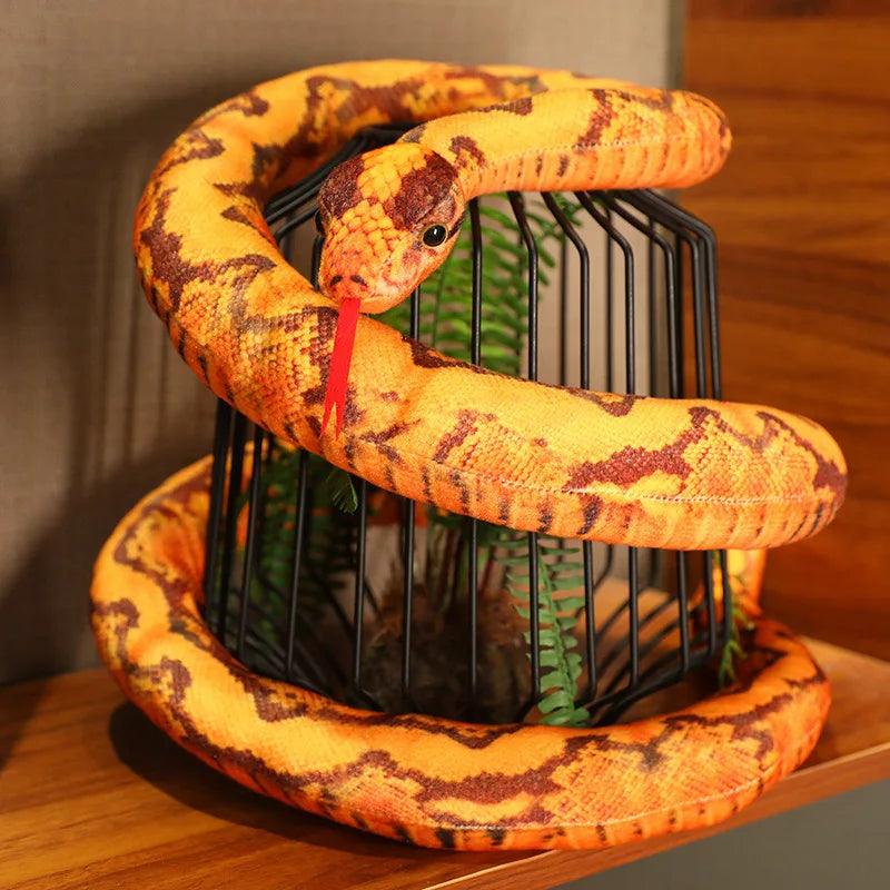 Realistic Plush Snake Toy