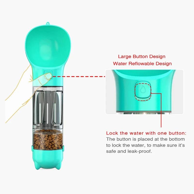 3-in-1 Pet Water Bottle