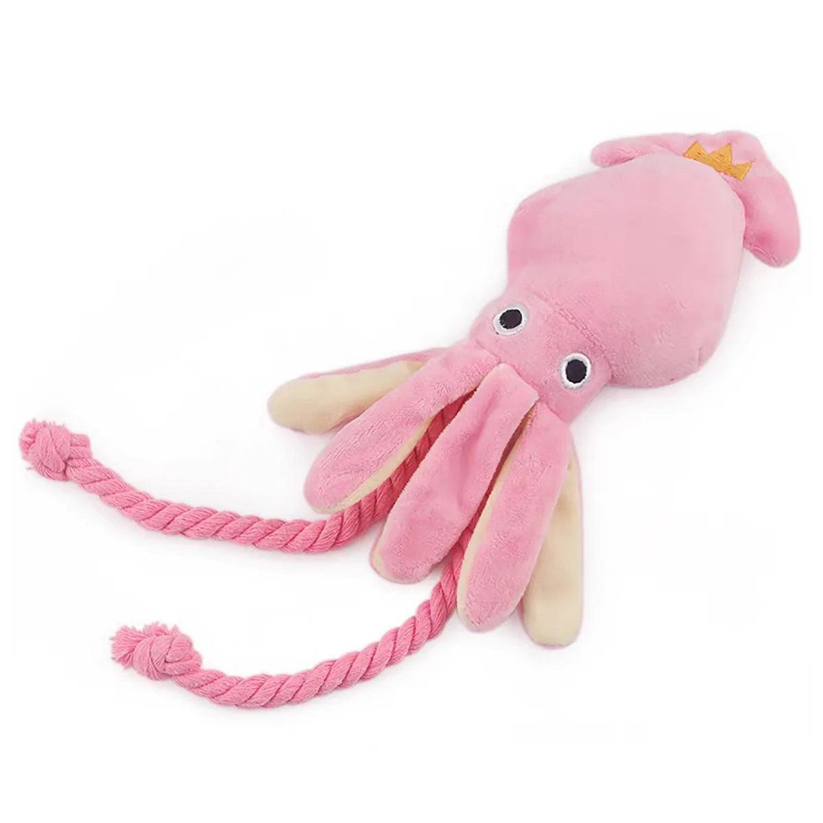 Bite-Resistant Octopus Pet Toy