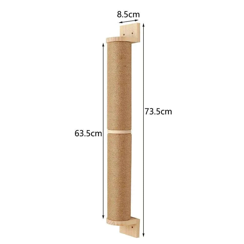Wall Mounted Cat TreeDescription:
Give your cat the ultimate climbing adventure with this sleek wall-mounted cat tree. Perfect for active felines, it saves space and adds style while keRegal Pet PalaceRegal Pet PalaceWall Mounted Cat Tree