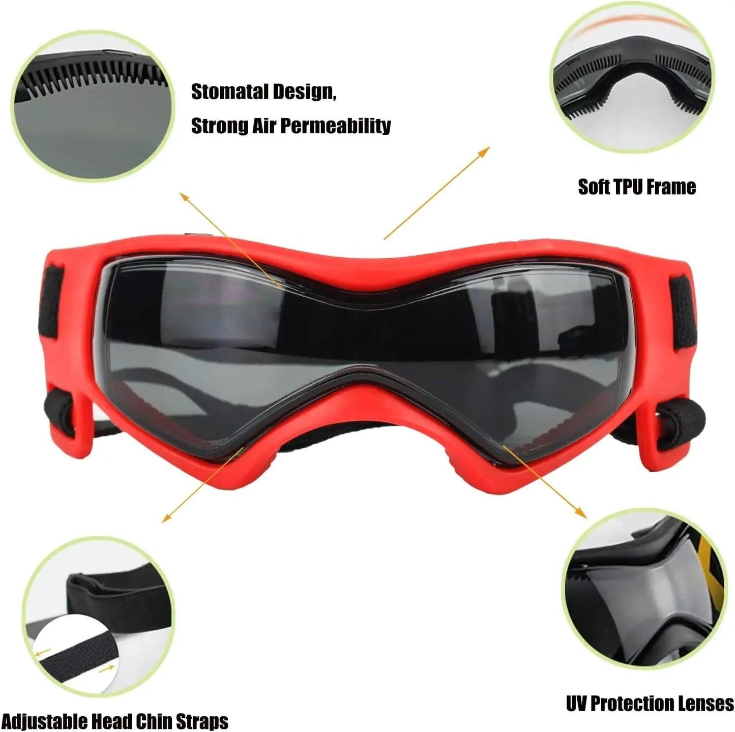 UV Dog Sunglasses for Small Breeds