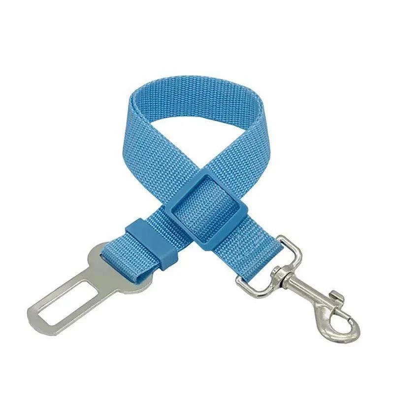 Adjustable Dog Car SeatbeltDescription:
Keep your dog safe and comfortable during car rides! This adjustable, durable seatbelt harness ensures secure travel with reflective bungee fabric for Regal Pet PalaceRegal Pet PalaceAdjustable Dog Car