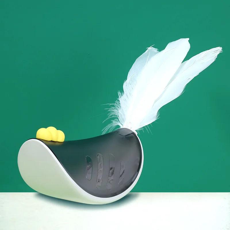Interactive Feather Cat Toy