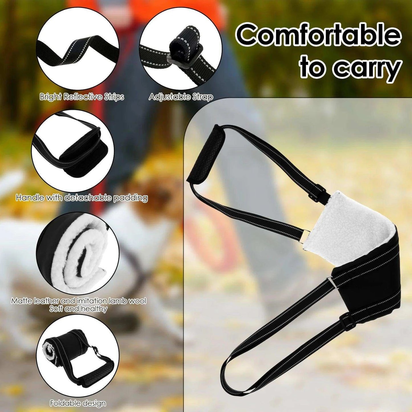 Adjustable Dog Lift HarnessDescription:
Give your furry friend the support they need! This adjustable harness helps pets with joint injuries or mobility issues, allowing them to move with comRegal Pet PalaceRegal Pet PalaceAdjustable Dog Lift