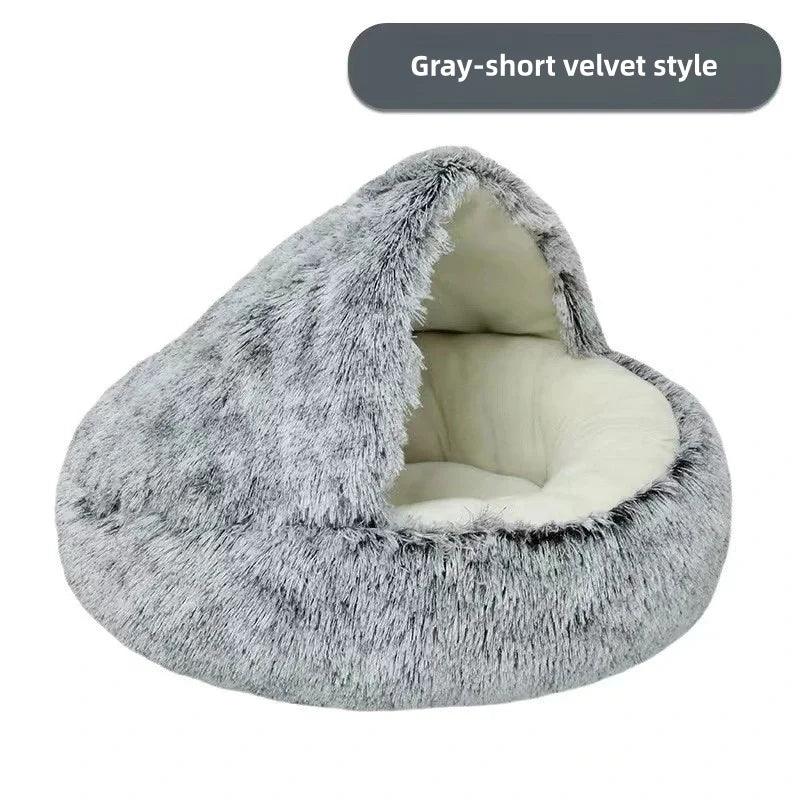 Cozy Plush Cat Nest