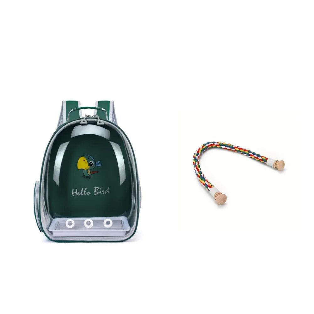 Clear View Bird Travel Bag