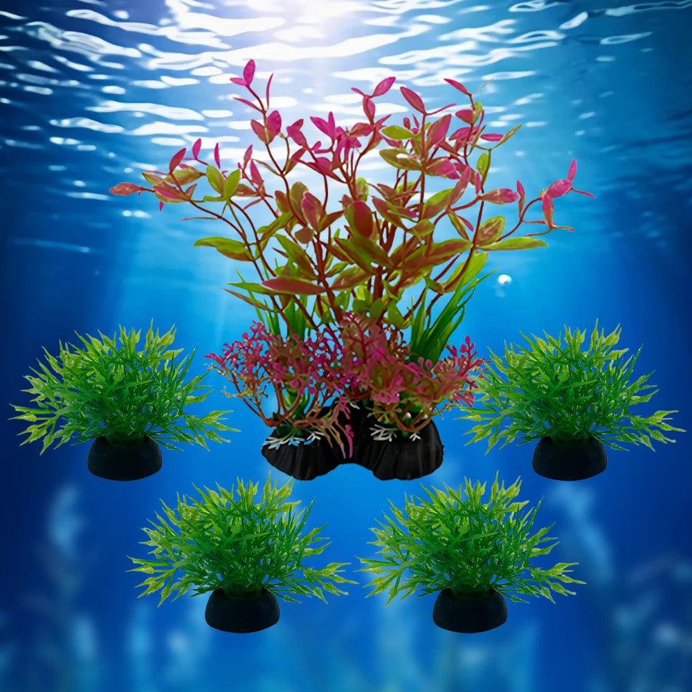 Artificial Aquarium Plant Decorations
