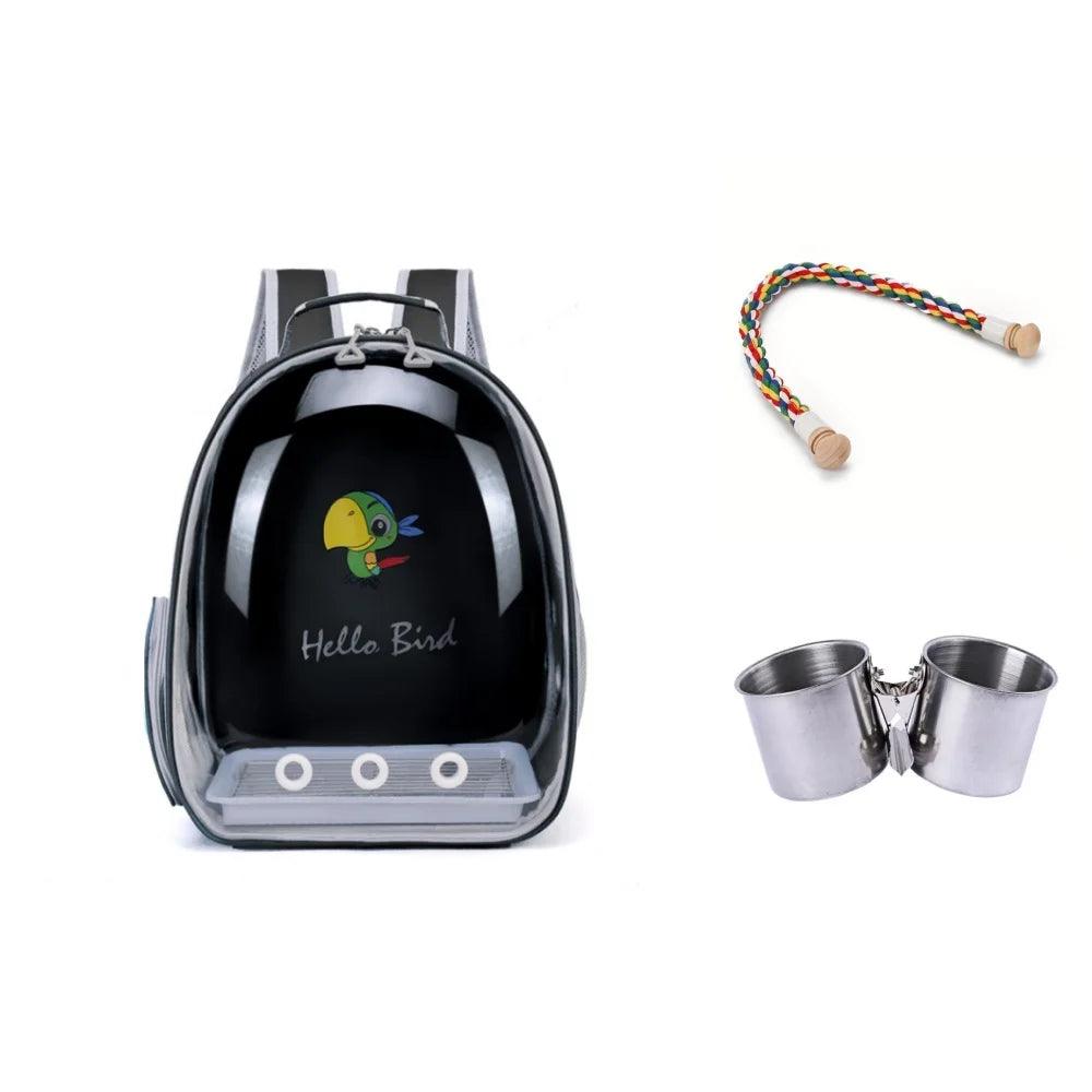 Clear View Bird Travel Bag