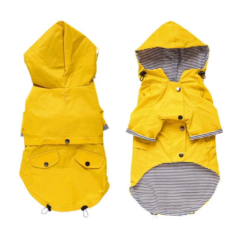 Yellow Pup Raincoat Jacket