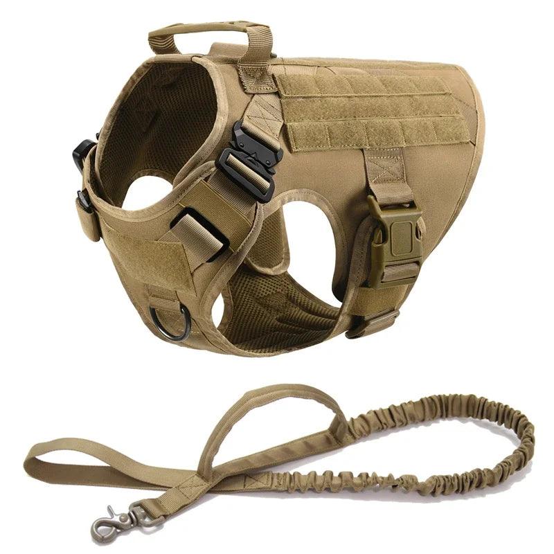 Tactical Dog Harness & Leash