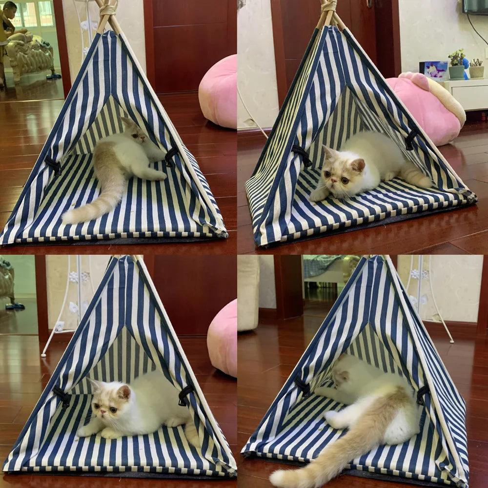 Cozy Pet Tent Bed