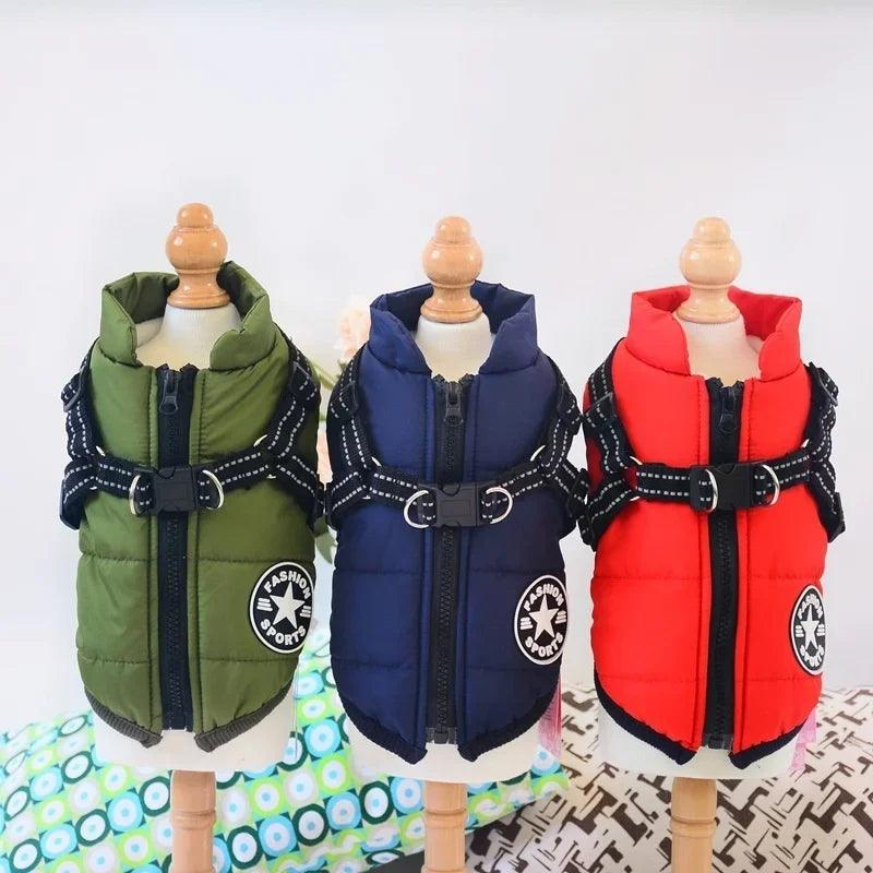 Winter Dog Harness Jacket