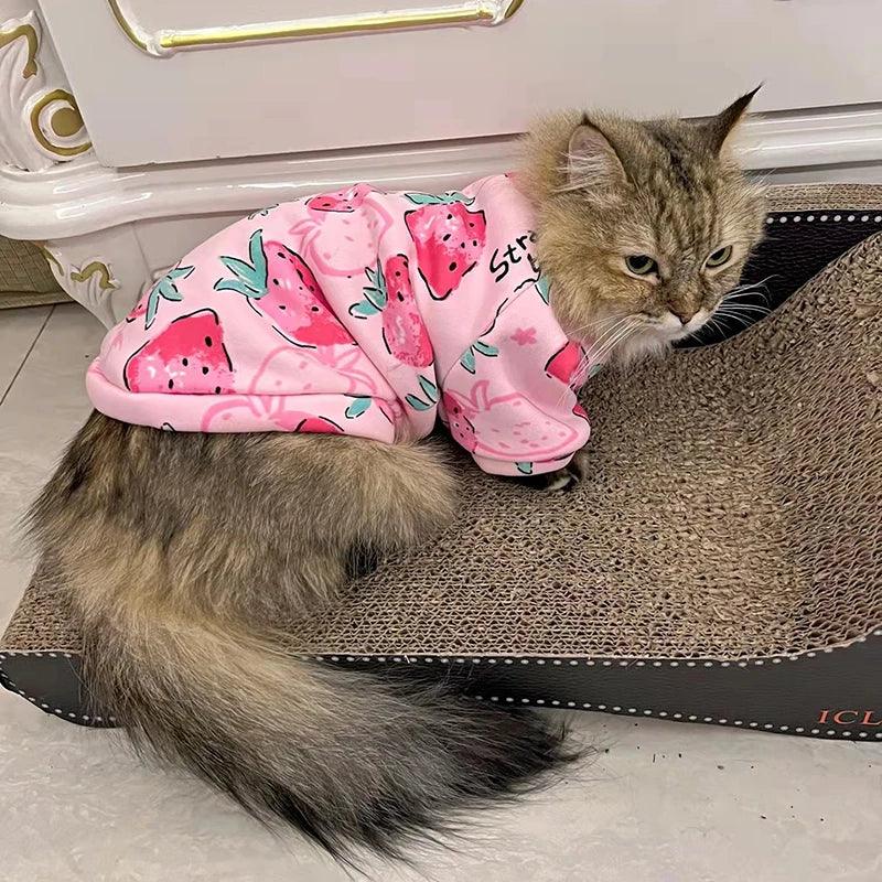 Cozy Fleece Cat Pullover