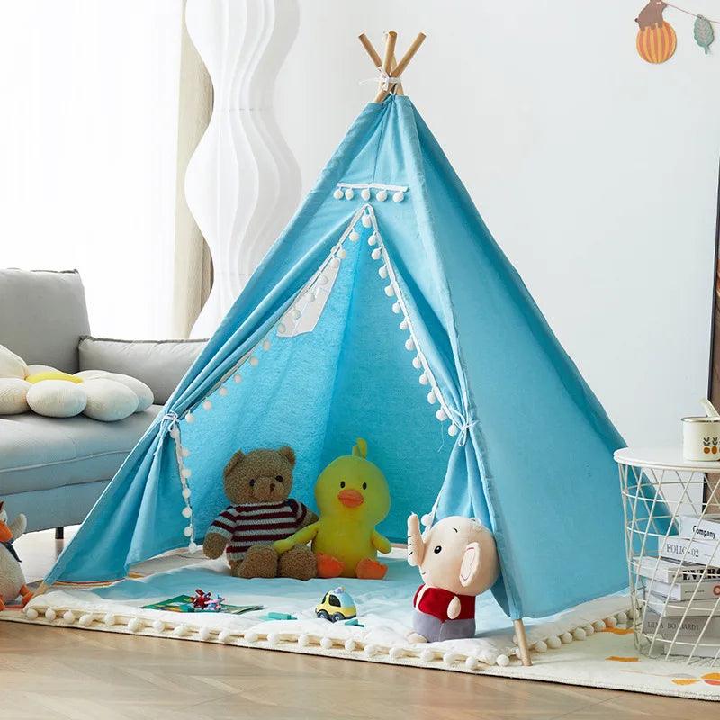 Kids Portable Tipi Play Tent