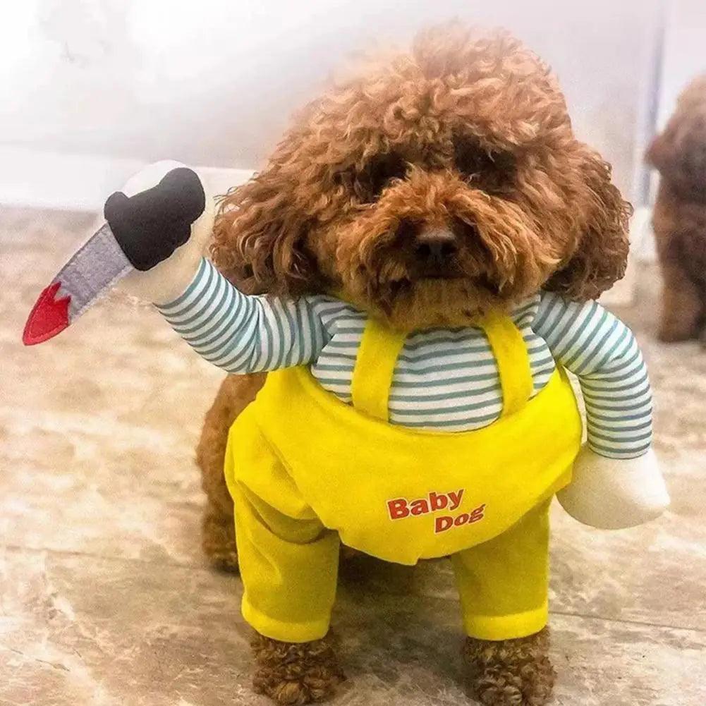 Funny 3D Pet Halloween Costume