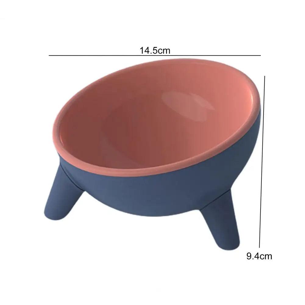 Tilted Cat Food Bowl