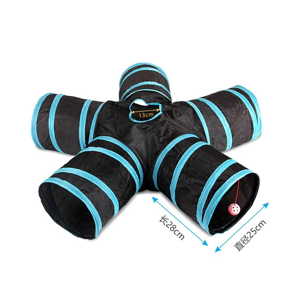 Crinkle Cat Tunnel Toy
