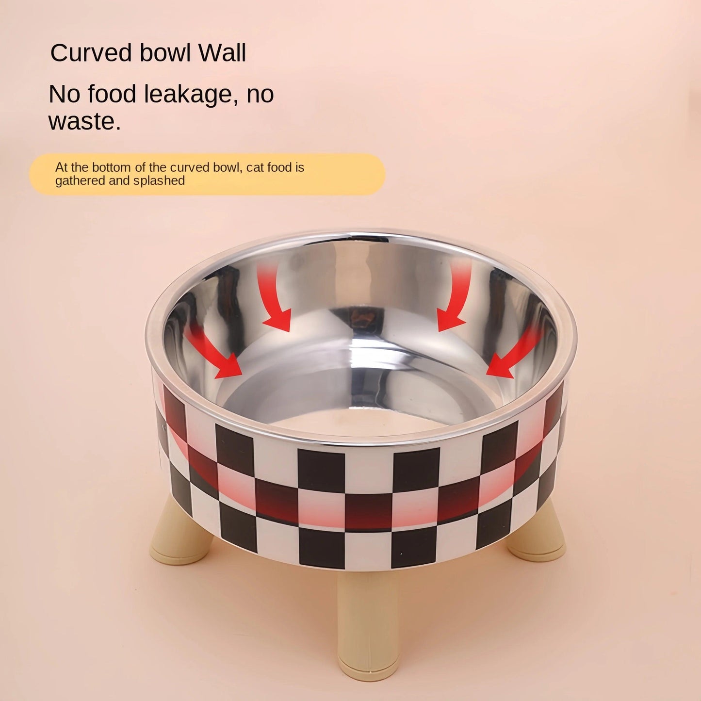 Elevated Cat Feeder Bowl