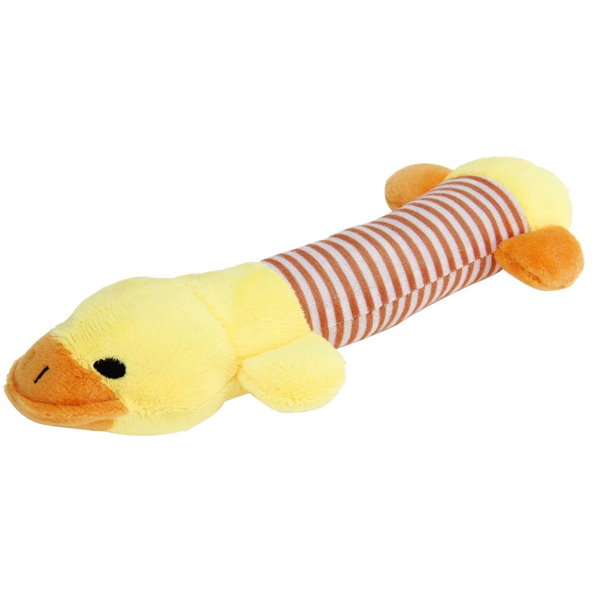 Squeaky Plush Chew Toy