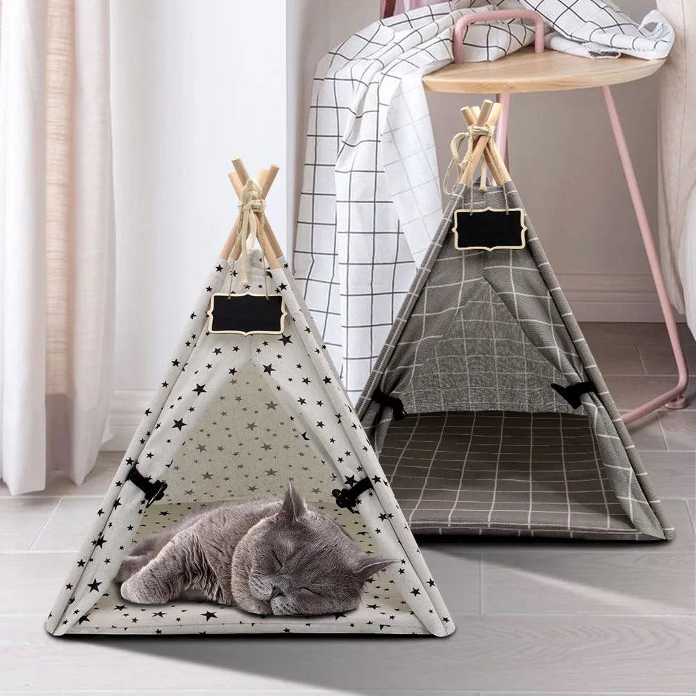 Cozy Pet Tent Bed
