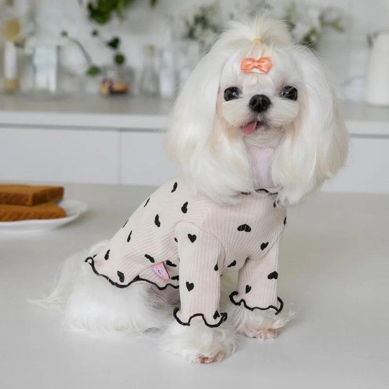 Embroidered Bear Pet Vest