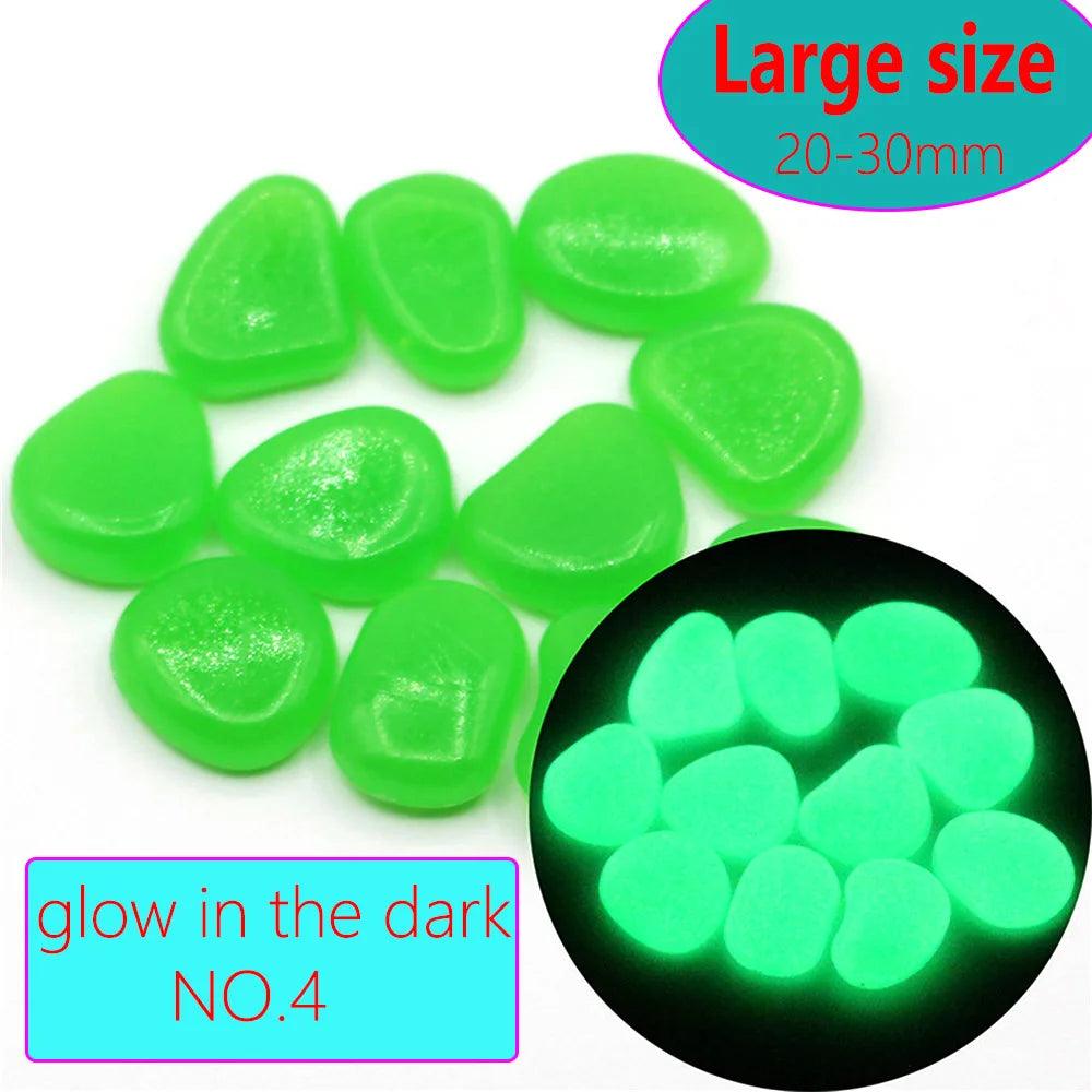 Luminous Glowing Aquarium Pebbles