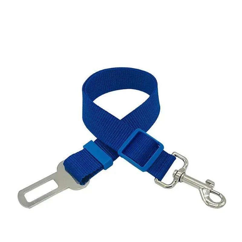 Adjustable Dog Car SeatbeltDescription:
Keep your dog safe and comfortable during car rides! This adjustable, durable seatbelt harness ensures secure travel with reflective bungee fabric for Regal Pet PalaceRegal Pet PalaceAdjustable Dog Car