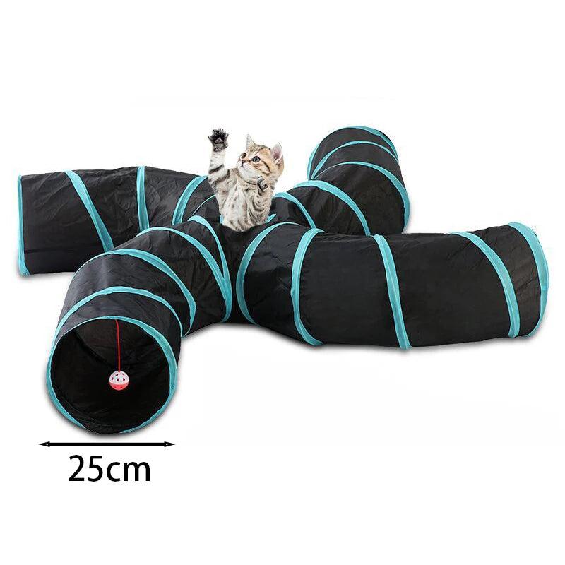 Crinkle Cat Tunnel Toy