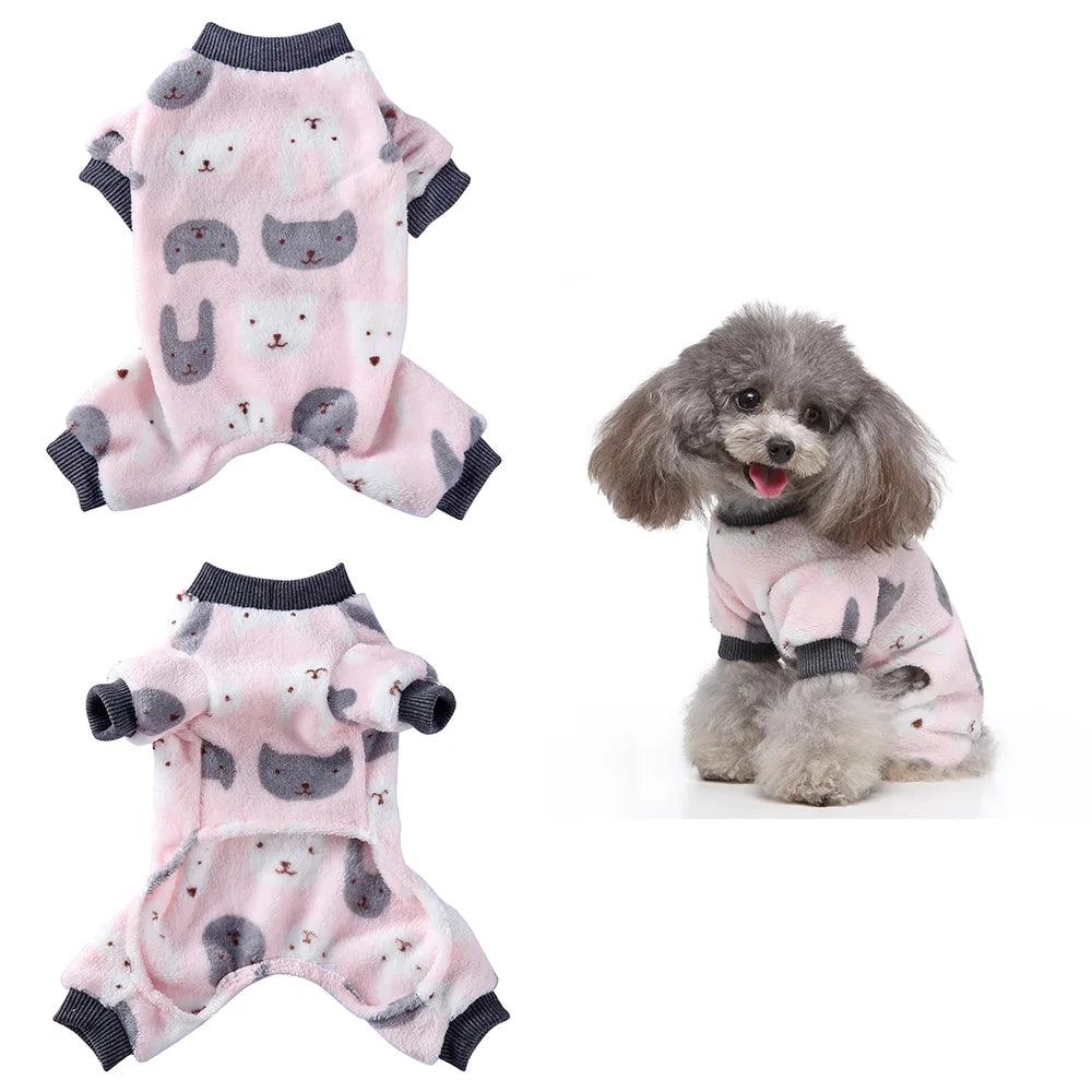Halloween Dog Winter Pajamas