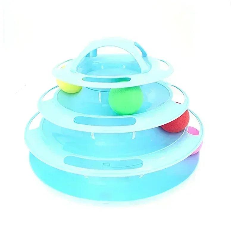 Interactive Cat Toy Tower