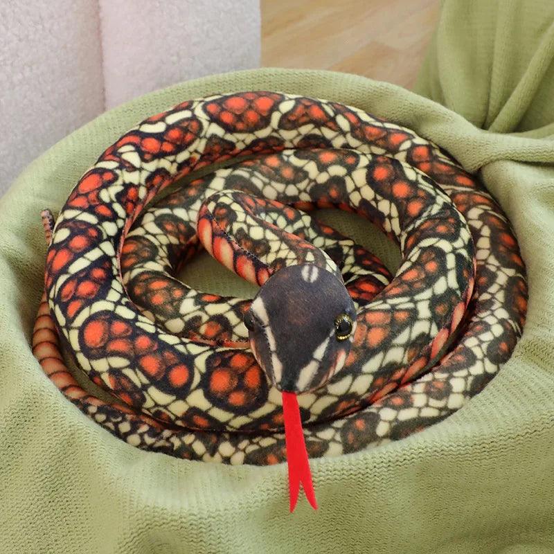 Realistic Plush Snake Toy