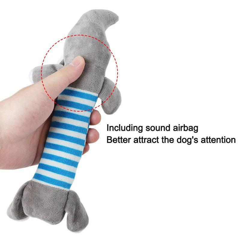 Squeaky Plush Chew Toy