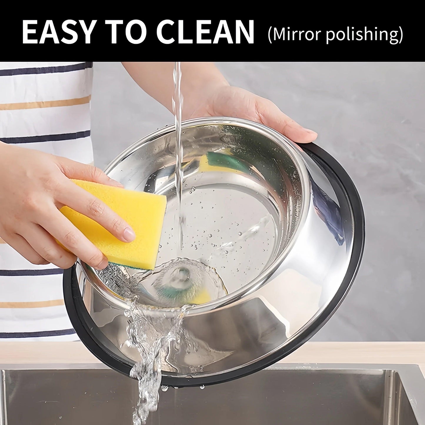 Durable Stainless Steel Pet Bowl