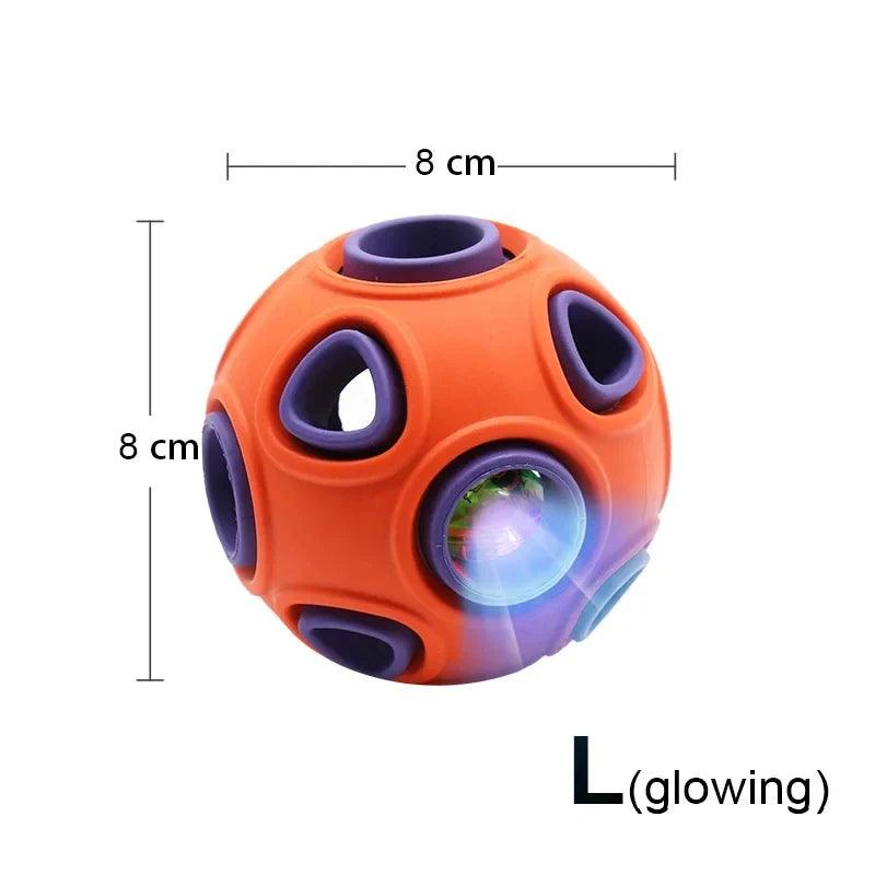 Interactive Food-Dispensing Dog Ball