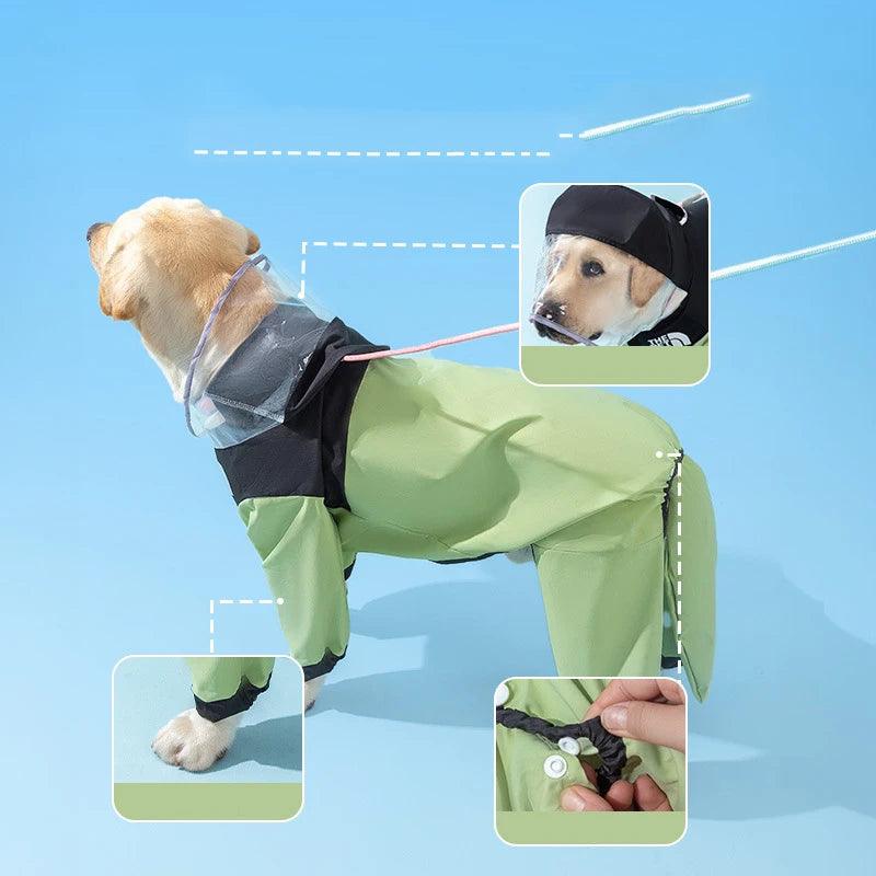 Waterproof Dog Rain Poncho
