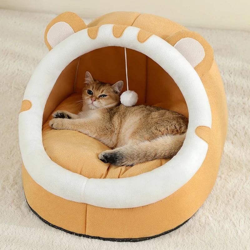 Cozy Cave Cat Bed