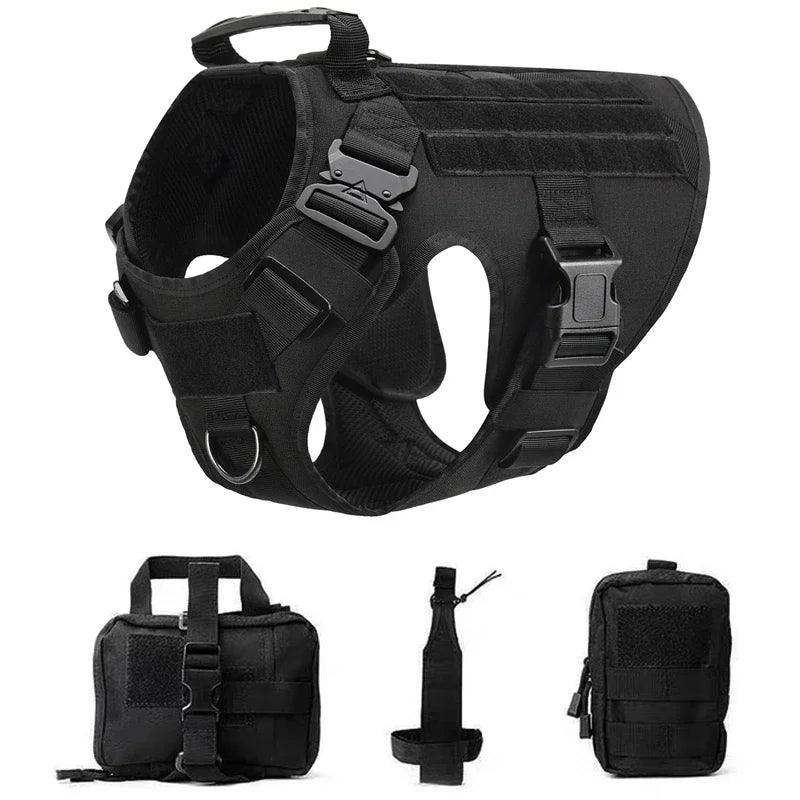 Tactical Dog Harness & Leash