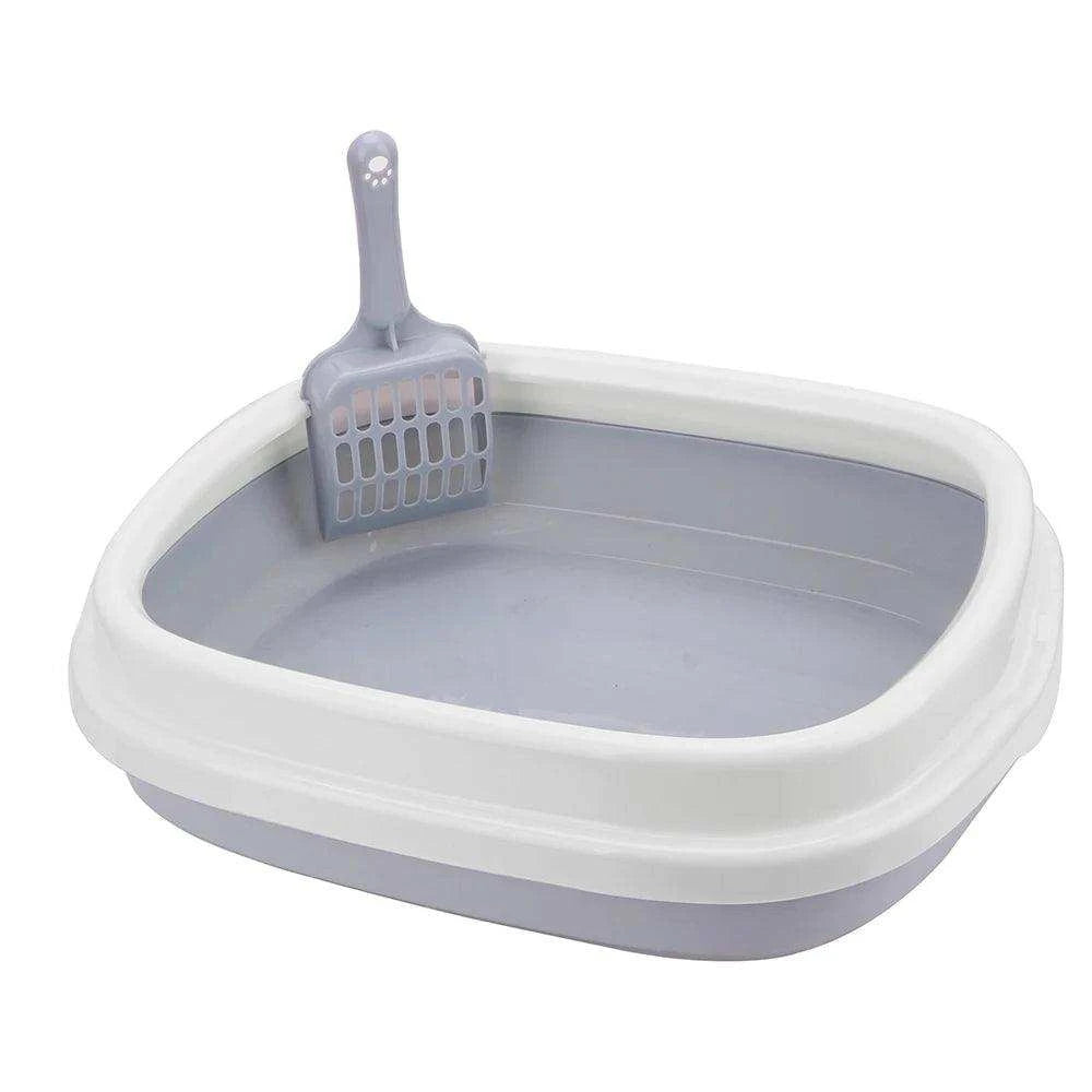 Pet Litter Tray with ScoopDescription:
Make potty time stress-free! This durable litter tray with a scoop provides a clean, mess-free solution for your cat or small dog, ensuring hygiene andRegal Pet PalaceRegal Pet PalacePet Litter Tray
