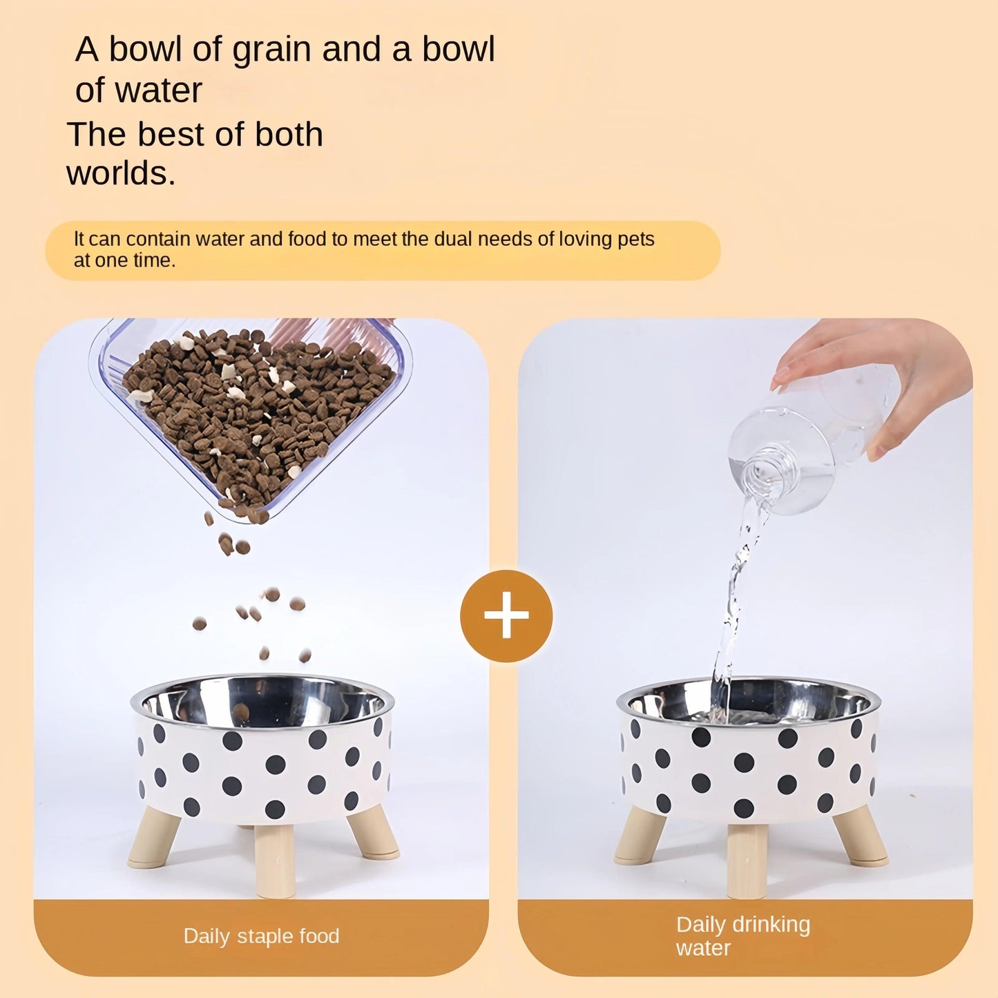 Elevated Cat Feeder Bowl