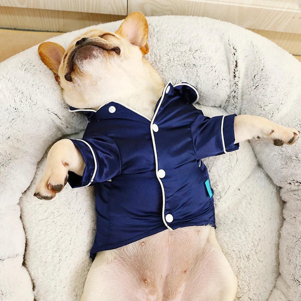 Silk Dog Pajamas for Sleep
