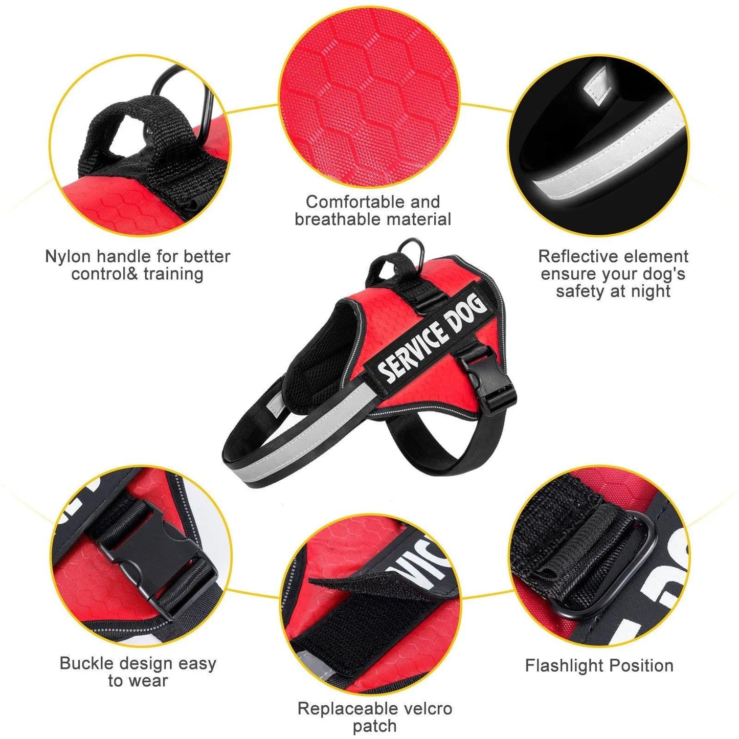 No-Pull Dog Harness Vest