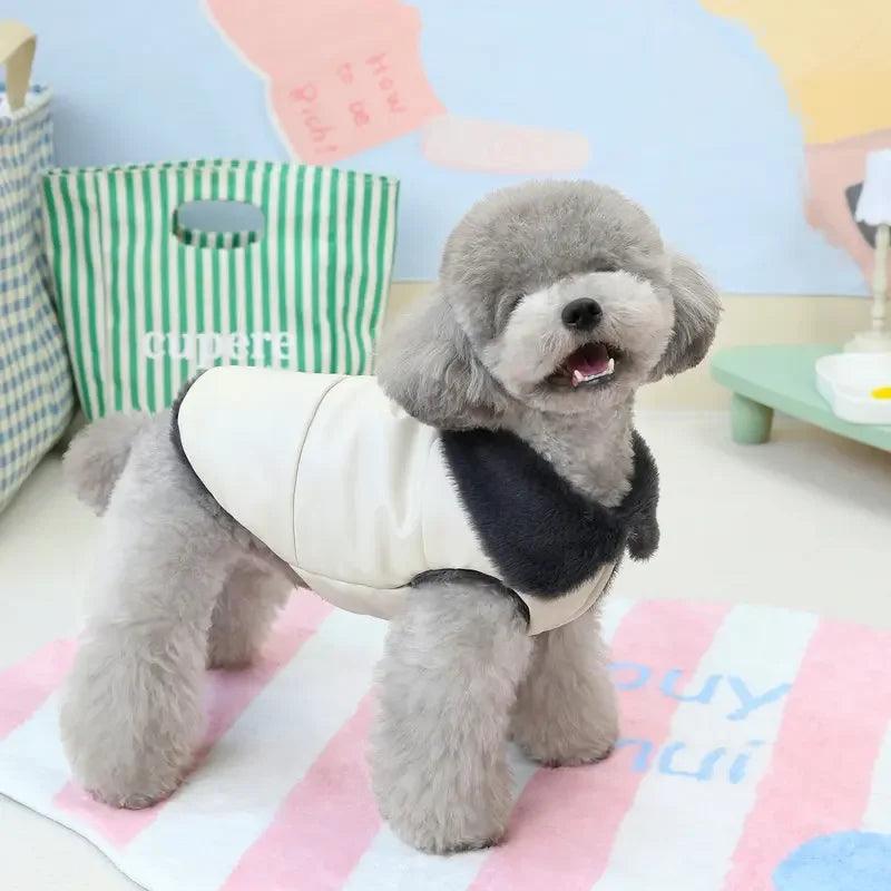 Fur Collar Winter Pet Jacket