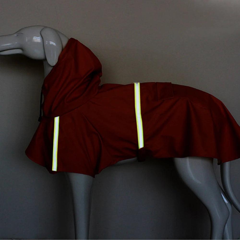 Large Dog Waterproof Raincoat