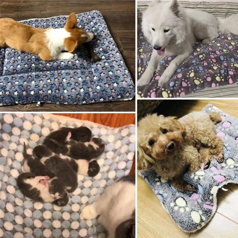 Plush Flannel Pet Sleeping Mat