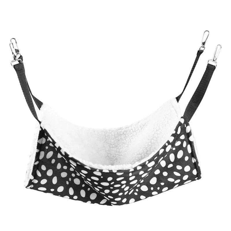 Cozy Cat Hanging HammockDescription:
Give your pet the ultimate nap spot! This soft, double-sided hanging hammock creates a cozy retreat for cats and small animals.
Benefits:
✔ Space-SavRegal Pet PalaceRegal Pet PalaceCozy Cat