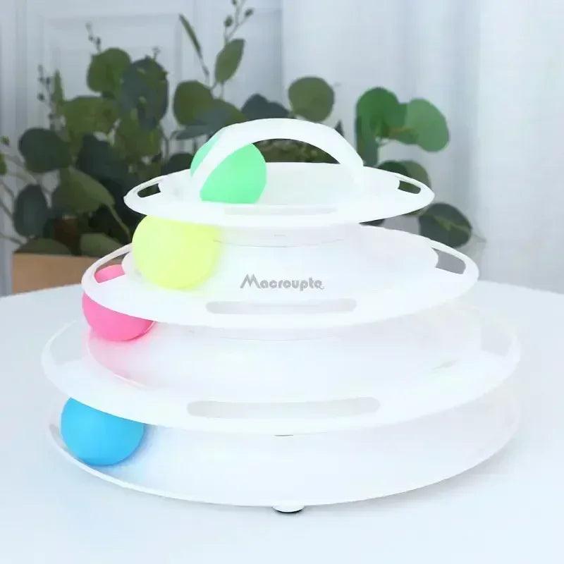 Interactive Cat Toy Tower