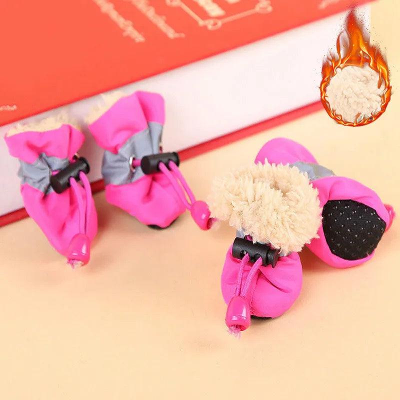 Warm Waterproof Dog Boots