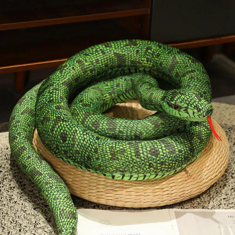 Realistic Plush Snake Toy