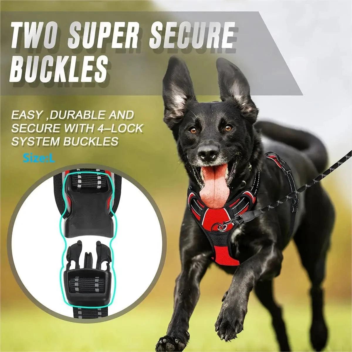 No-Pull Dog Harness Heavy Duty