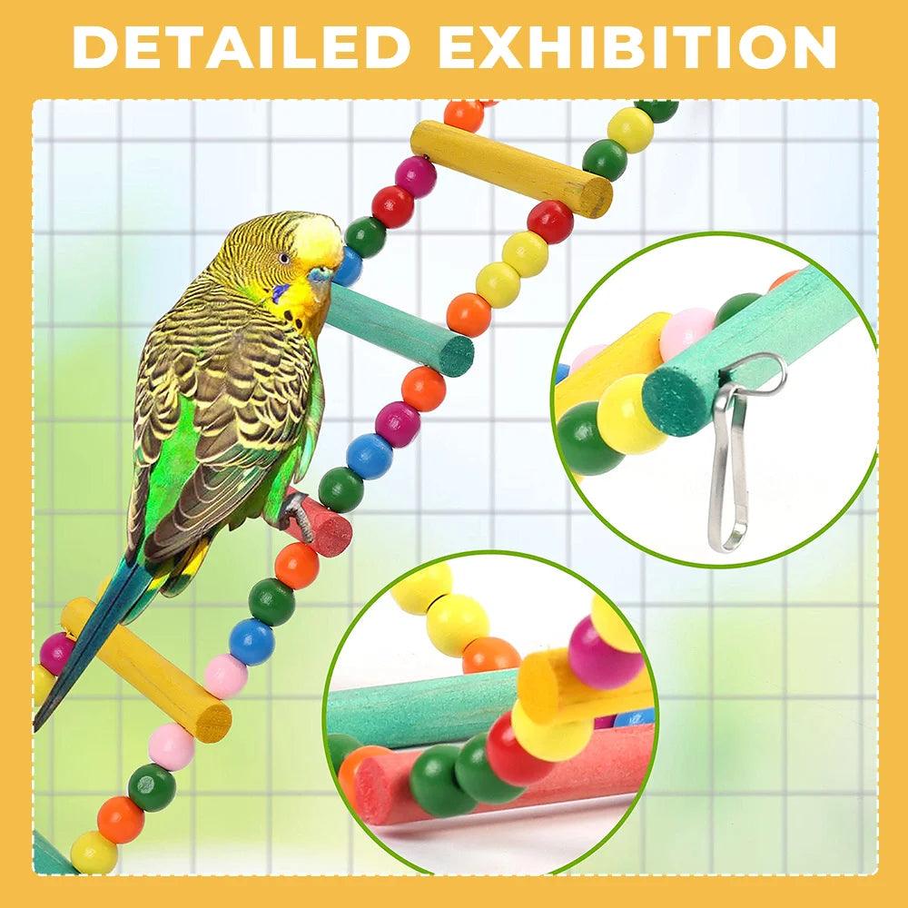 11Pcs Bird Toy Set